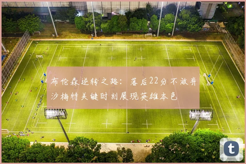 布伦森逆转之路：落后22分不放弃沙梅特关键时刻展现英雄本色